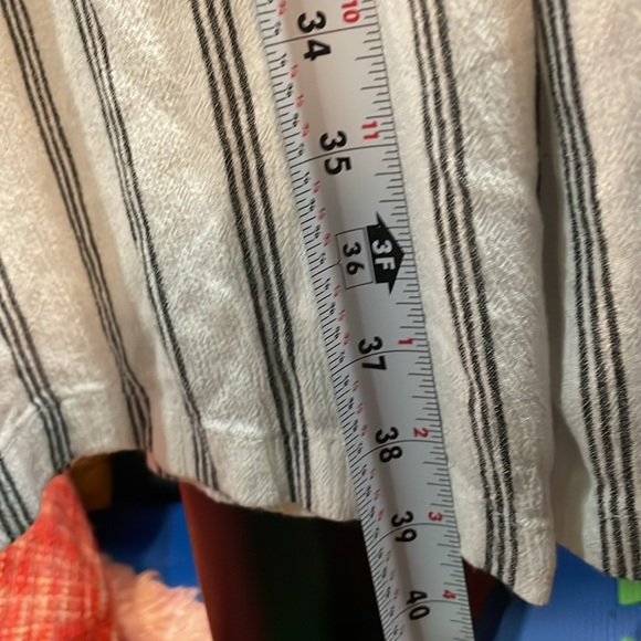 American Eagle Outfitters Black and White Striped Jumpsuit - Picture 7 of 7